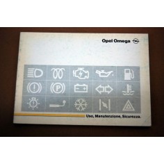 LIBRETTO USO MANUTENZIONE OPEL OMEGA GENNAIO 1990 GMI 796/5 - OTTIMO