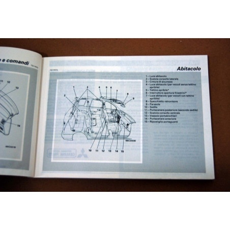 LIBRETTO USO MANUTENZIONE MITSUBISHI SPACE WAGON LIEVI ONDULAZIONI