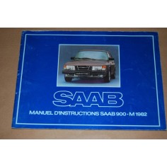 LIBRETTO USO MANUTENZIONE SAAB 900 M MARZO 1982 FRANCESE 2° ED. BUONO