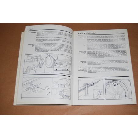LIBRETTO USO MANUTENZIONE 1300 GT BRITISH LEYLAND AKD 7373 2° ED. ITALIANO 1971