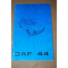 LIBRETTO USO MANUTENZIONE DAF 44 ITALIANO 1970 TIMBRO CONCESSIONARIO BUONO