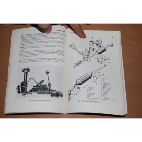 LIBRO PER USO E MANUTENZIONE TRIUMPH 2000 MK I E MK II - 1963 STRAPPO COPERTINA