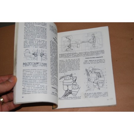 LIBRETTO USO MANUTENZIONE BA3 2121 21211 ES. SPAGNOLO SCRITTE E MACCHIE