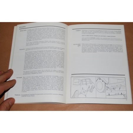 LIBRETTO USO MANUTENZIONE 1300 GT AKD 7373 4° EDIZIONE 1972 NUOVO