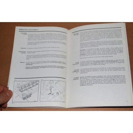 LIBRETTO USO MANUTENZIONE 1300 GT AKD 7373 4° EDIZIONE 1972 NUOVO