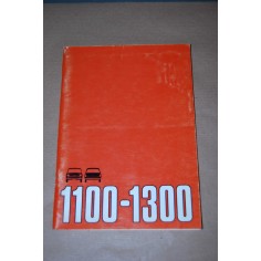 LIBRETTO USO MANUTENZIONE AUSTIN MORRIS 1100 1300 POLO NEGATIVO A MASSA 1972
