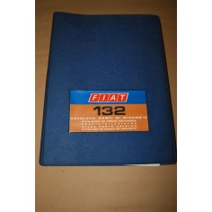 FIAT 132 CATALOGO PARTI DI RICAMBIO 2° EDIZIONE XII 973 BUONO
