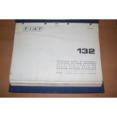 FIAT 132 CATALOGO PARTI DI RICAMBIO 2° EDIZIONE XII 973 BUONO 2