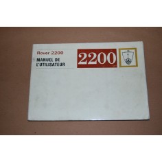 ROVER 2000 MANUEL DE L'UTILISATEUR FRENCH  AOUT 1973 COPERTINA SCONNESA