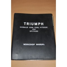 TRIUMPH HERALD 1200 1250 VITESSE AND SPITFIRE WORKSHOP MANUAL USO MANUTENZIONE