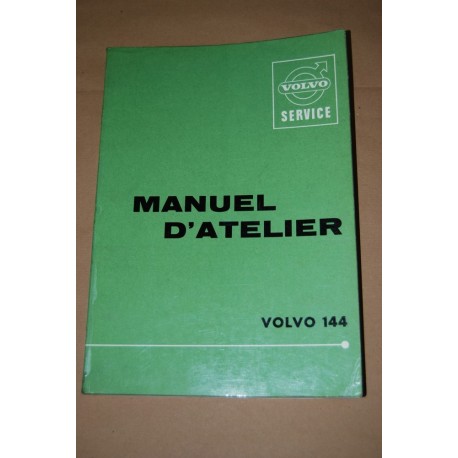 VOLVO SERVICE 144 MANUEL D'ATELIER MANUALE DI OFFICINA 1966 FRANCESE BUONO