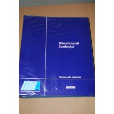 FIAT ALLESTIMENTI ECOLOGICI MONOGRAFIA DIDATTICA 1990 PARI NUOVO
