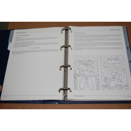 FIAT ALLESTIMENTI ECOLOGICI MONOGRAFIA DIDATTICA 1990 PARI NUOVO