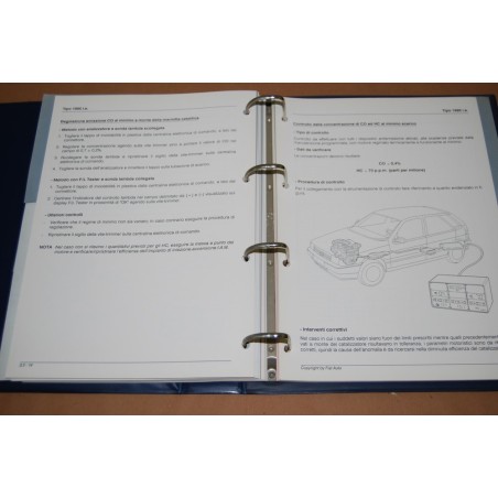 FIAT ALLESTIMENTI ECOLOGICI MONOGRAFIA DIDATTICA 1990 PARI NUOVO