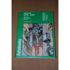 ROVER 2000 2200 SC TC OWNER WORKSHOP MANUAL AUTOBOOK 890 1963-76 INGLESE