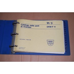 AUDI UNION DKW CATALOGO PARTI RICAMBIO 91/3 DWK F11 1964 BUONO 2