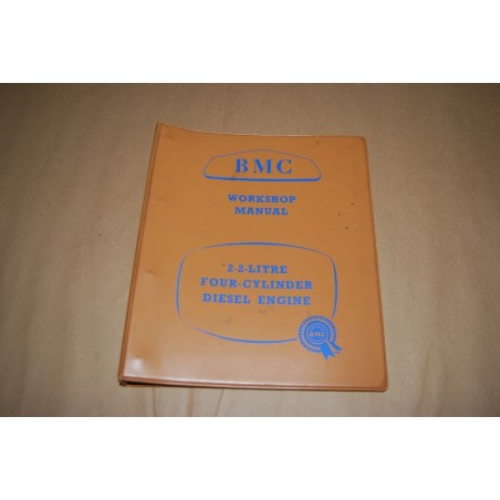 BMC WORKSHOP MANUAL 2.2 LITRE FOUR CYLINDER DIESEL ENGINE INGLESE BUONO