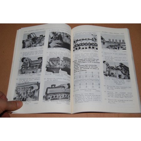 TOYOTA 3K ENGINE REPAIR MANUAL INCLUDES K & 2K 1971 INGLESE BUONO