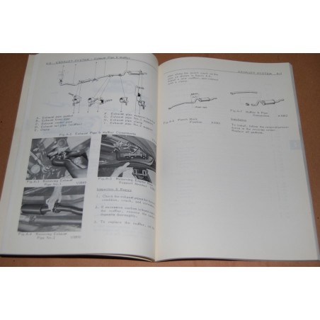TOYOTA 3K ENGINE REPAIR MANUAL INCLUDES K & 2K 1971 INGLESE BUONO