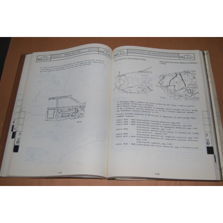 RENAULT M.R. 219 R1360 R 1362 FUEGO MANUALE PER LE RIPARAZIONI ITALIANO