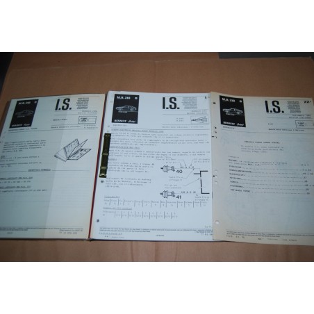 RENAULT M.R. 218 R1360 R 1362 FUEGO MANUALE PER LE RIPARAZIONI ITALIANO