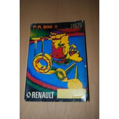 RENAULT 1979 P.R. 900 CATALOGO PARTI DI RICAMBIO VARI MODELLI