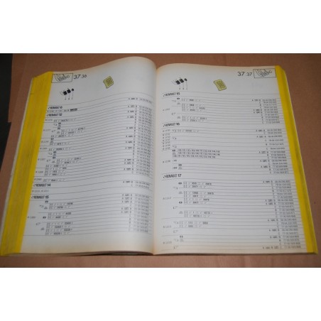 RENAULT 1979 P.R. 900 CATALOGO PARTI DI RICAMBIO VARI MODELLI
