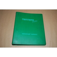 TRIUMPH 1300 WORKSHOP MANUAL MANUALE DI OFFICINA INGLESE OTTIME CONDIZIONI