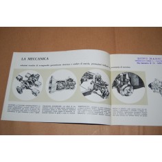 BROCHURE PROSPEKT DEPLIANT LANCIA FLAVIA 1500 4 PAGINE OTTIMO 2
