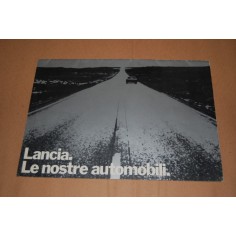 BROCHURE PROSPEKT DEPLIANT LANCIA LE NOSTRE AUTOMOBILI GAMMA MODELLI 8 PAGINE