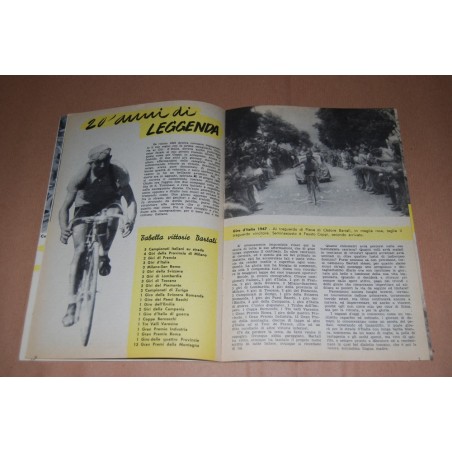 BARTALI COPPI LORENZI L. 100 SUPPLEMENTO AL N° 11 I GRANDI CAMPIONI DELLO SPORT