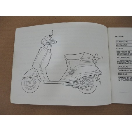 LIBRETTO USO MANUTENZIONE GARELLI PONY 1992 - OTTIMO