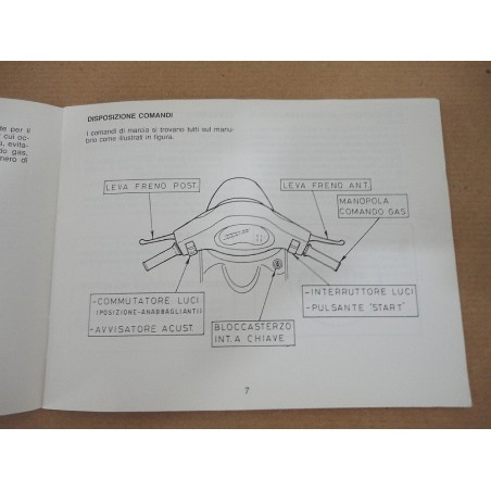 LIBRETTO USO MANUTENZIONE GARELLI PONY 1992 - OTTIMO