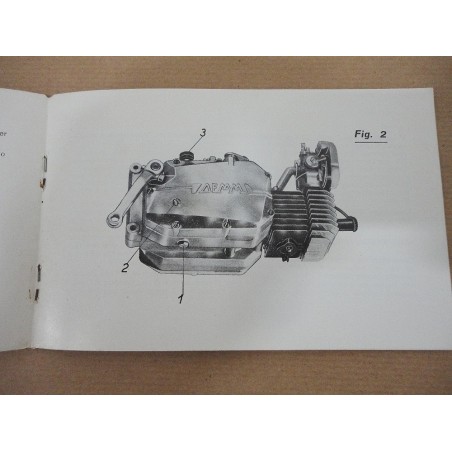 LIBRETTO USO MANUTENZIONE MOTORE DEMM FRIZIONE AUTOMATICA 071 - 49 CC 2 TEMPI