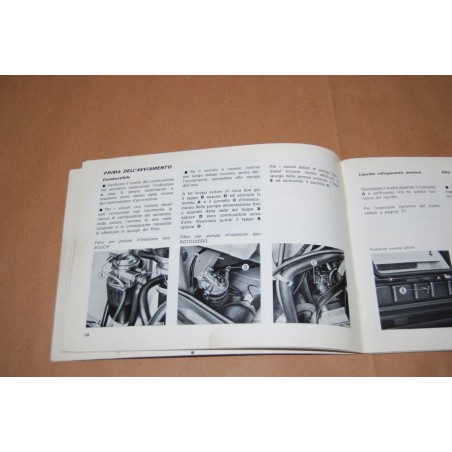 LIBRETTO USO MANUTENZIONE FIAT FURGONE 242 10° ED. 1978 - BUONO