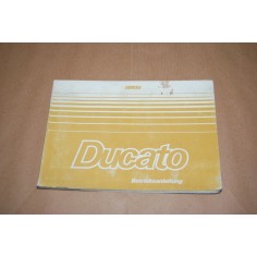 LIBRETTO USO MANUTENZIONE FIAT DUCATO BETRIBSANLEITUNG 1984 - GERMAN 2° AUSGABE