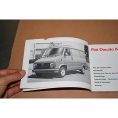 LIBRETTO USO MANUTENZIONE FIAT DUCATO BETRIBSANLEITUNG 1984 - GERMAN 2° AUSGABE 2