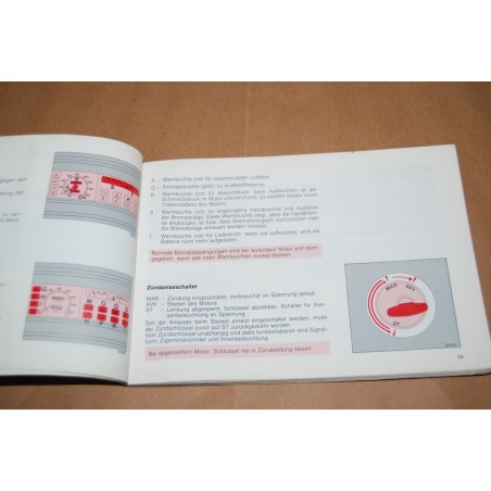 LIBRETTO USO MANUTENZIONE FIAT DUCATO BETRIBSANLEITUNG 1984 - GERMAN 2° AUSGABE