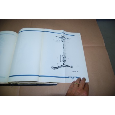 BENTLEY VI SCHEDULE OF SPARE PARTS VOL 3 - GOOD CONDITIONS