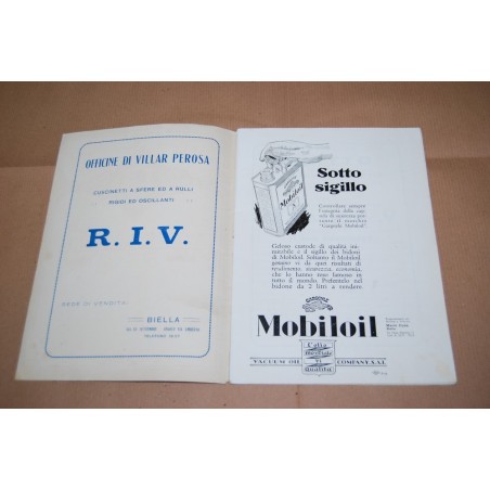 AUTOMOBILE CLUB BIELLA BOLLETTINO SEMESTRALE OTTOBRE 1931 - IX ANNO III N. 2