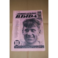 LA GAZZETTA DELLO SPORT CAMPIONI DEL GIORNO - BINDA - 20 MARZO 1934
