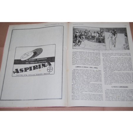 LA GAZZETTA DELLO SPORT CAMPIONI DEL GIORNO - BINDA - 20 MARZO 1934
