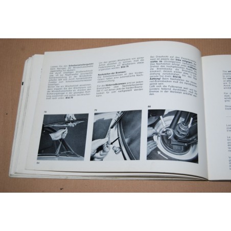 BMW 1500 ISTRUZIONI PER L'USO 1962 TEDESCO INGLESE FRANCESE ED. 1963 - BUONO