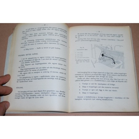 FIAT MOD 508 c INSTRUCTIONS BOOK 2 ed. BESKRIVNING ANVISNINGAR FOR KORNING