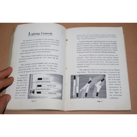 YOUR CADILLAC OWNER'S MANUAL CADILLAC V-8 SERIES 37-60 65 70 AND 75