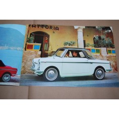 BROCHURE AUTO BIANCHINA AUTOBIANCHI CABRIOLET 3 PAG. UP 6512 NUOVO 2