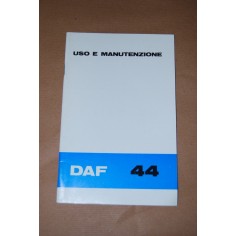 LIBRETTO USO MANUTENZIONE DAF 44 ITALIANO 0972- S 3209 ECCELLENTE