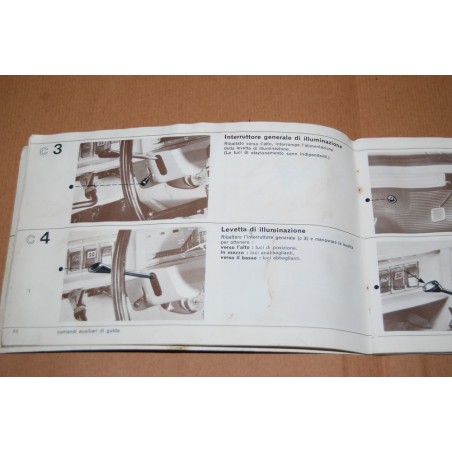 RENAULT R 1120 R 1123 LIBRETTO USO MANUTENZIONE 1967 CONDIZONI MEDIOCRI