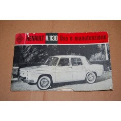 LIBRETTO USO MANUTENZIONE RENAULT R 1130 ONDULAZIONI E MACCHIE - MEDIOCRE
