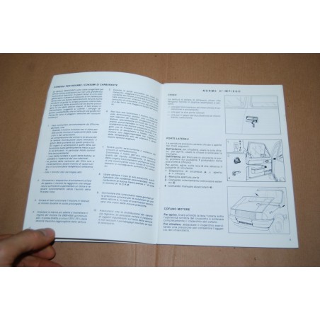 LIBRETTO USO MANUTENZIONE INNOCENTI 3 CILINDRI S SL SE  1983 - BUONO